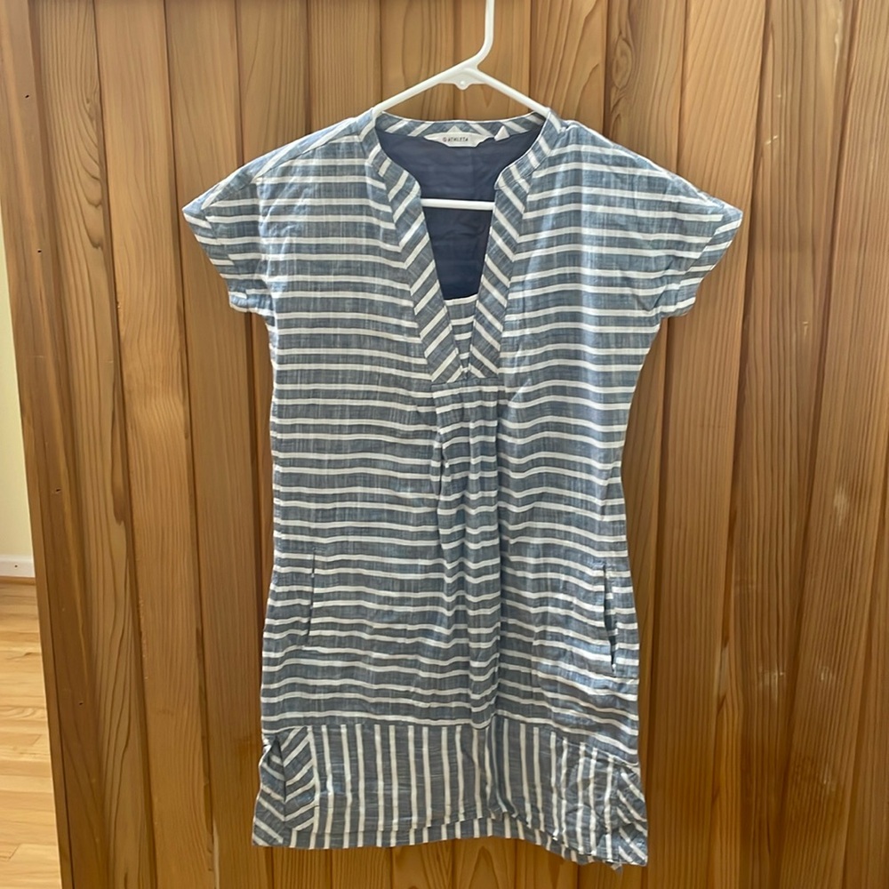 Athleta Stripe Barbados Dress XXS